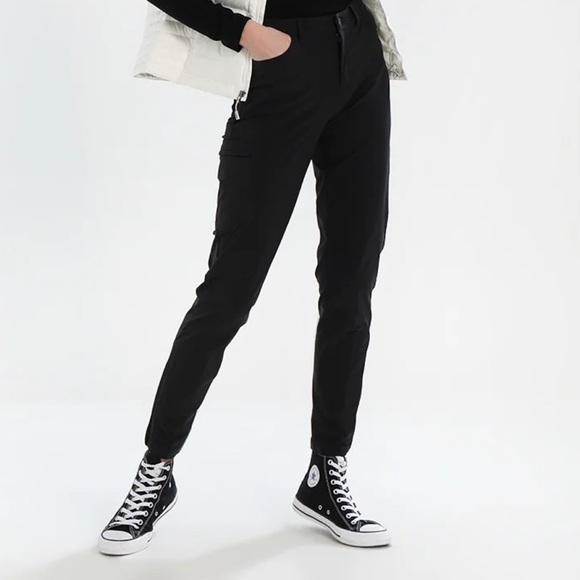 Patagonia Pants - Patagonia Women’s Skyline Traveler Pants Hiking Slim Stretch Black Size 8